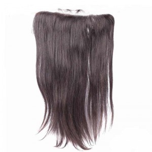 13*6 Lace Frontal With Natural Hairline Silk Straight Brazilian Virgin Hair Lace Frontal