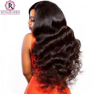 13X6 Deep Part Wig Body Wave Lace Front  Wig Brazilian Virgin Human Hair preplucked Natural Hairline With Baby Hair Full Lace Cap Full Ends 250% Density