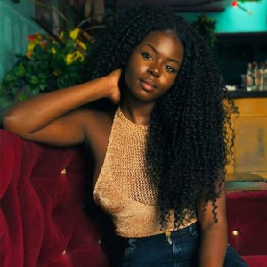 Lace Front Ponytail Wigs Kinky Curly with Baby Hair Pre-Plucked Natural Hair Line 150% Density wigs