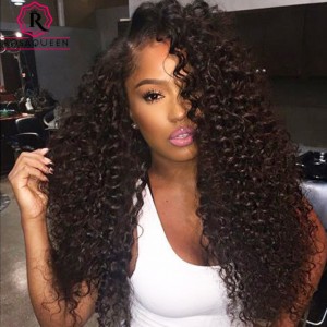 360 Lace Wigs 180% Density Full Lace Human Hair Wigs 7A Brazilian Hair Deep Wave Human Hair Wigs