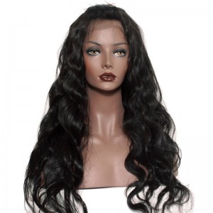 250% Density Wigs Pre-Plucked Human Hair Wigs Body Wave Natural Hair Line Glueless Full Lace Wigs