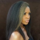 250% Density Wigs Pre-Plucked Glueless Lace Front Ponytail Wigs Natural Hair Line for Black Women