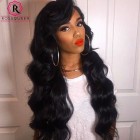 360 Frontal Closure With 3 Bundles Body Wave Brazilian Virgin Hair 360 Lace Band Frontal Closure