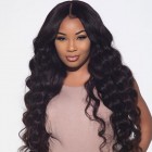 150% Density wigs Brazilian Body Wave Lace Front Human Hair Wigs Ponytail Wigs Pre-Plucked Natural Hair Line