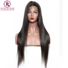 360 Lace Wigs 180% Density Full Lace Human Hair Wigs 7A Brazilian Hair Silky Straight Human Hair Wigs