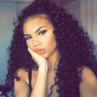 Deep Wave Lace Front Wigs Pre-Plucked Natural Hair Line 150% Density Lace Front Human Hair Wigs