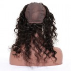 360 Lace Frontal with Cap Loose Wave Brazilian Virgin Hair Lace Frontal Natural Hairline 22.5*4*2