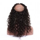 360 lace frontal wigs Loose Wave Natural Hairline Brazilian Virgin Hair 360 Lace Band Closure