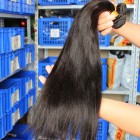 Natural Color Yaki Straight Brazilian Virgin Human Hair Weave 4pcs Bundles 