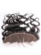 Natural Color Body Wave Brazilian Virgin Hair Lace Frontal Free Part With 3pcs Weaves