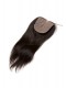 Natural Color Silk Straight Brazilian Virgin Hair Silk Base Closure 4x4inches