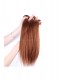 Color #30 Medium Brown Brazilian Virgin Hair Straight Hair Weave 3 Buddles