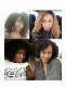 4 Bundles Natural Color Afro Kinky Curly Brazilian Virgin Human Hair Weaves