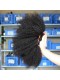 Natural Color Afro Kinky Curly Peruvian Virgin Human Hair Weave 4pcs Bundles