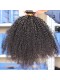 Natural Color Afro Kinky Curly Peruvian Virgin Human Hair Weave 4pcs Bundles