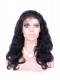 Natural Color Body wave Peruvian Virgin Human Hair Glueless Full Lace Wigs