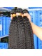 Kinky Straight Brazilian Virgin Human Hair Extensions Weave Natural Color 3 Bundles