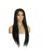 Natural Color(#1 #1B #4) Silk Straight Malaysian Virgin Human Hair Wig Lace Front Wigs