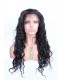 22 inch Natural Color Loose Wave Brazilian Virgin 100% Human Hair Lace Front Wig