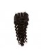 Malaysian Virgin Hair Deep Wave Free Part Lace Closure with 3pcs Weaves