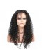 Natural Color Unprocessed Indian Remy 100% Human Hair Deep Wave Full Lace Wigs