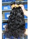 Malaysian Virgin Human Hair Extensions Weave Wet Wave 4 Bundles Natural Color 