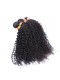 Indian Remy Hair Kinky Curly Free Part Lace Closure with 3pcs Weaves