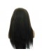 Kinky Straight Lace Front Human Hair Wigs Mongolian Virgin Hair Natural Color 