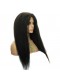 Natural Color Brazilian Virgin Human Hair Kinky Straight Wig Lace Front Wigs