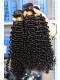 Kinky Curly Indian Remy Human Hair Extensions 4 Bundles Natural Color 