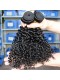 Kinky Curly Indian Remy Human Hair Extensions 4 Bundles Natural Color 