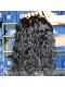 Natural Color Indian Virgin Human Hair Water Wet Wave Hair Weave 3 Bundles