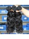Natural Color Indian Remy Human Hair Water Wet Wave Hair Weave 3 Bundles