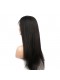 Natural Color Light Yaki Brazilian Virgin Hair Lace Front Human Hair Wigs