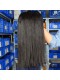 Indian Virgin Human Hair Yaki Straight Hair Weave Natural Color 3 Bundles