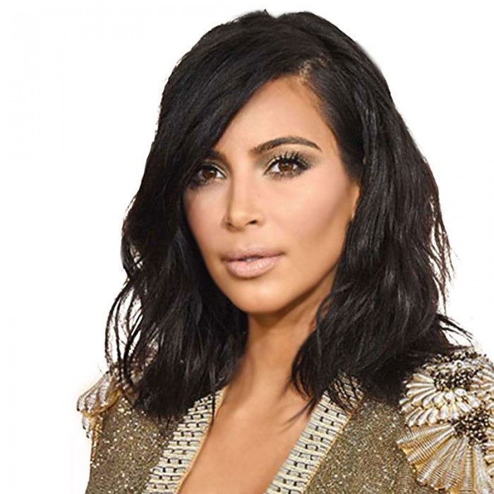 Kim Kardashian Bob Haircut Brazilian Virgin Human Hair Full Lace Wig RosaQueenHair