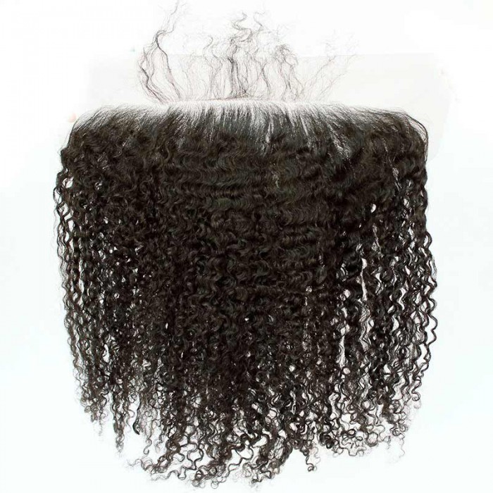 13 6 Lace Frontal With Natural Hairline 3b 3c Kinky Curly