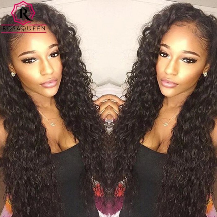 150 Density Wigs Brazilian Wigs Kinky Curly Lace Front Ponytail