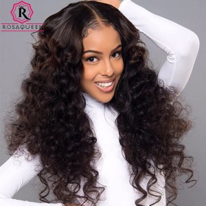 360 Lace Frontal Closure With 2 Bundles Loose Wave Brazilian Virgin Hair Loose Curl