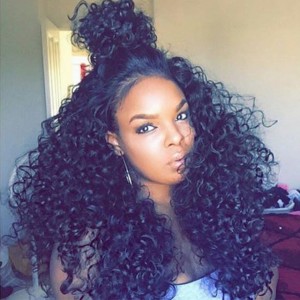360 Lace Wigs 180% Density Full Lace Human Hair Wigs 7A Brazilian Deep Curly Hair 360 Lace Frontal Wigs